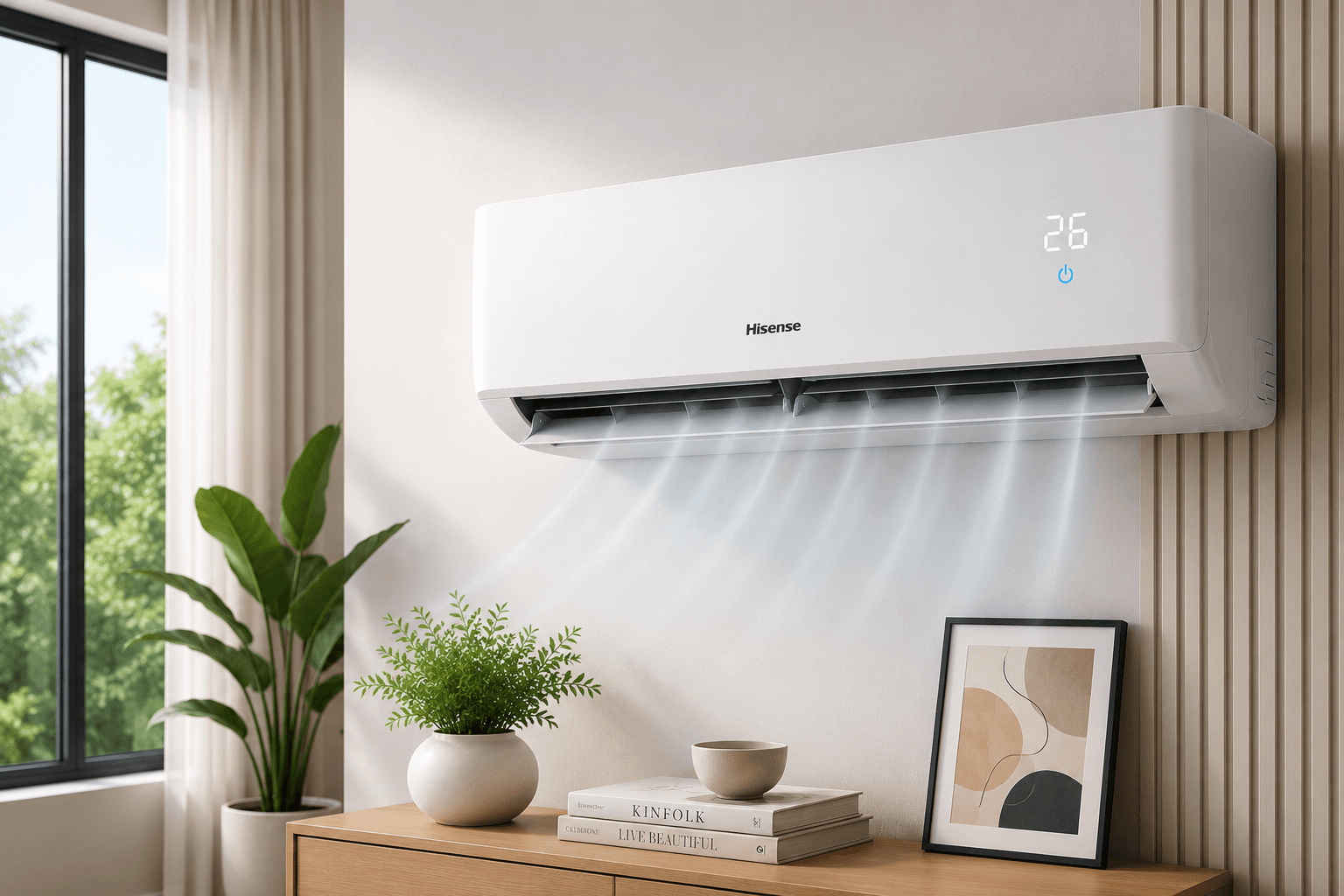 Hisense Split Air Conditioner – 1.5HP Inverter Series