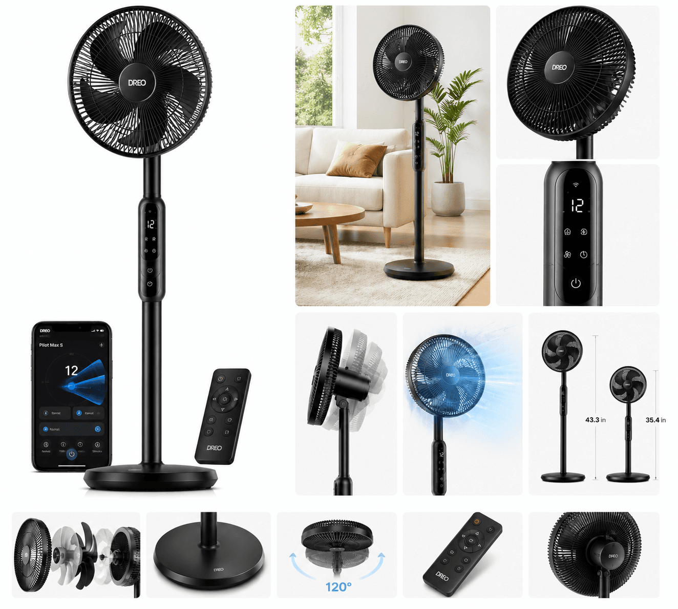 Dreo Smart Standing Fan Pro