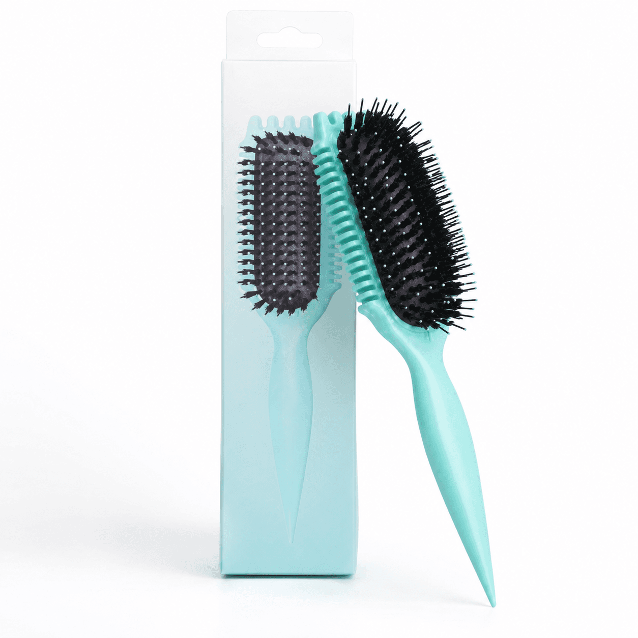 MULTI-FUNCTIONAL BRUSH, 5-IN-1 TOOL, FOR FLUFFY WAVY HAIR