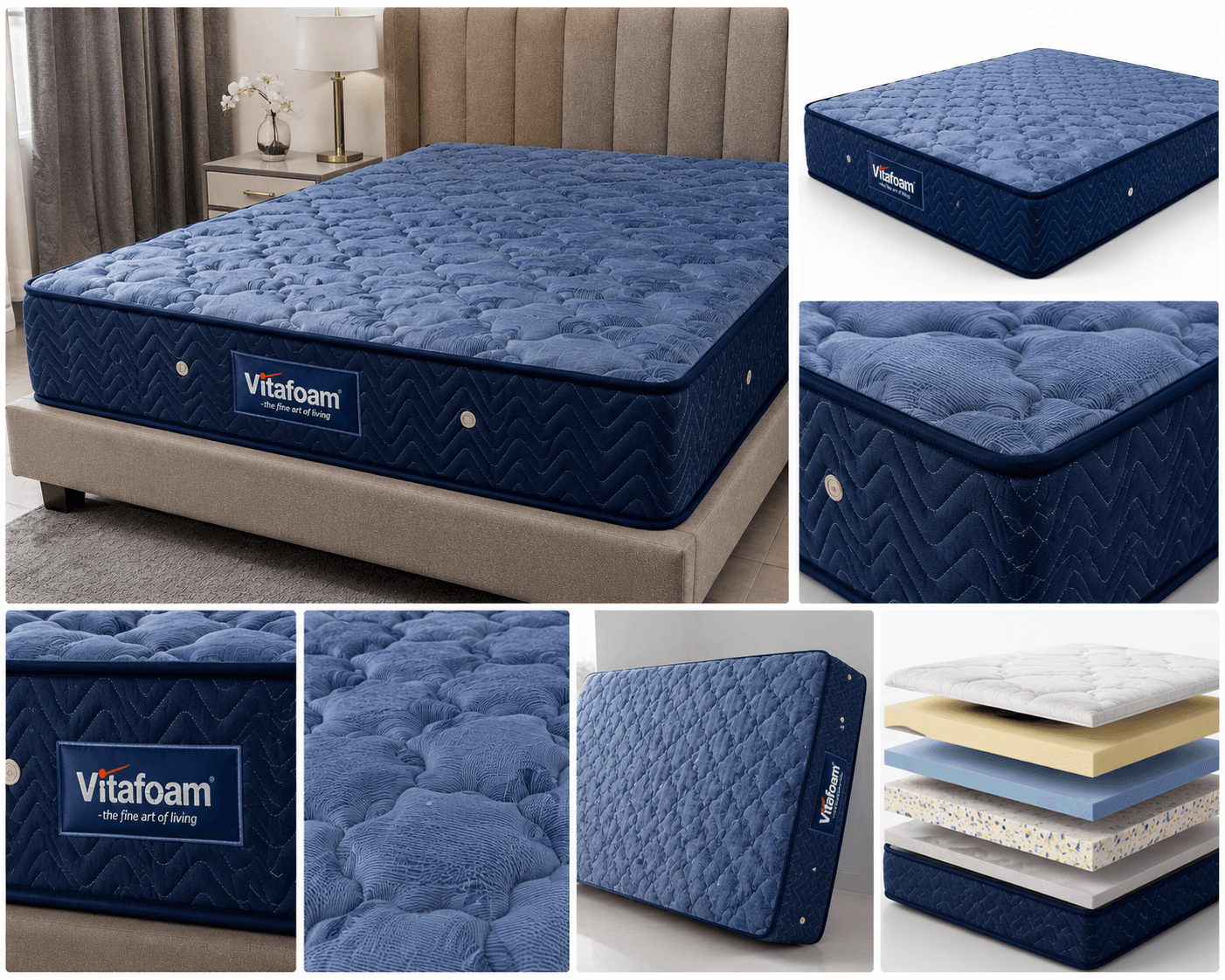 Vitafoam Orthopedic Spring Mattress