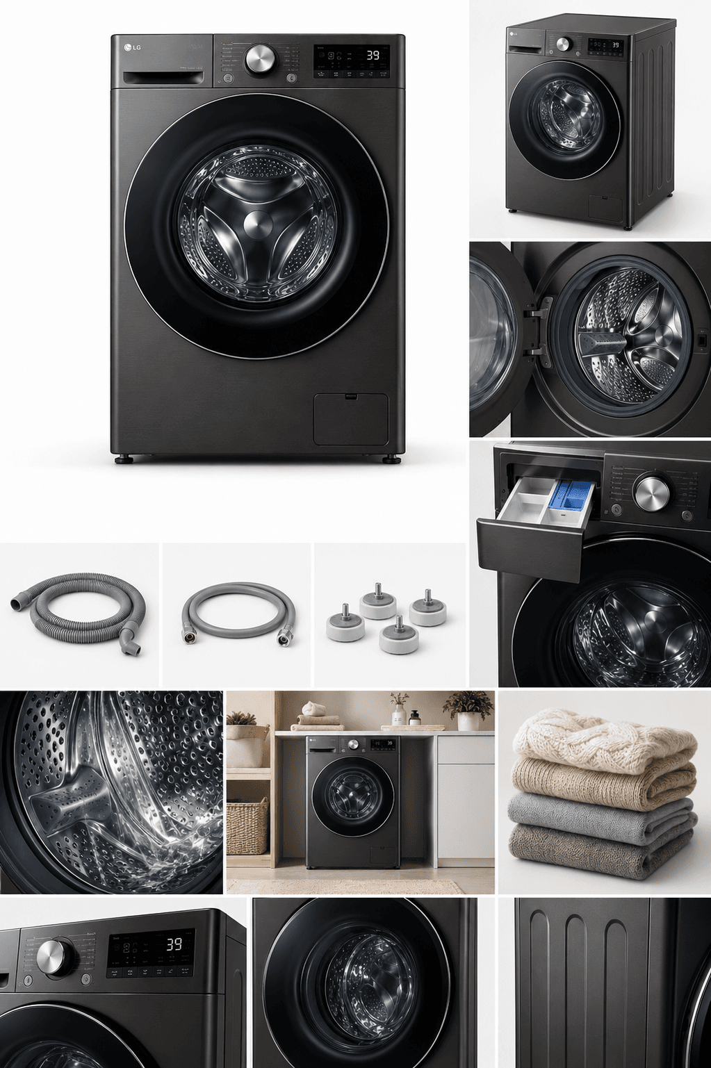 LG Smart Washing Machine – 9KG