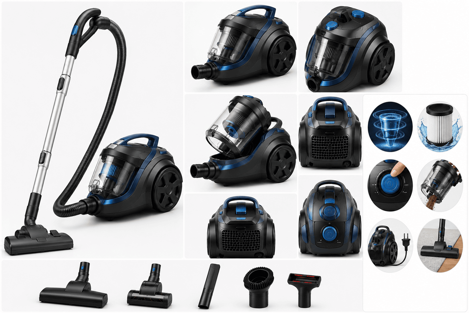 High Power Bagless Vacuum Cleaner