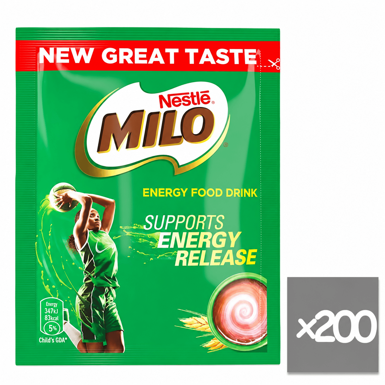 NESTLE MILO 20g X 200 SACHETS (CARTON)