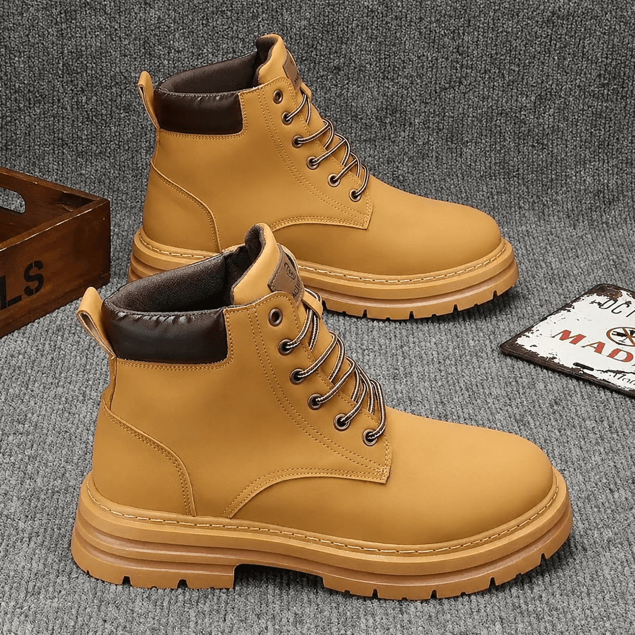 MEN HIGH TOP BOOT