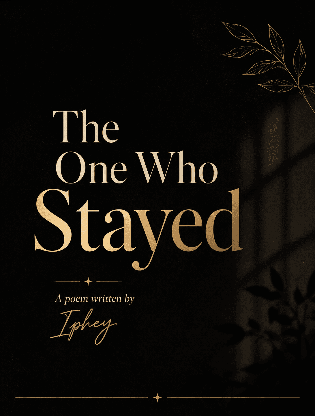 The one who stayed, E-book