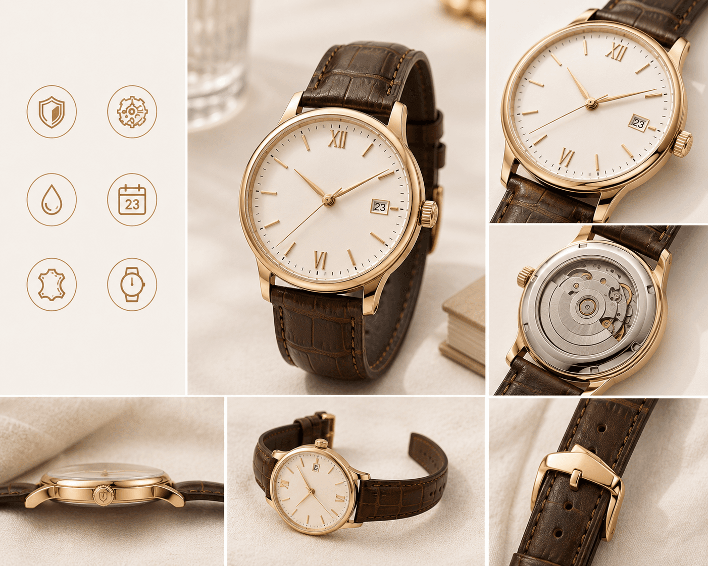 Classic Leather Watch