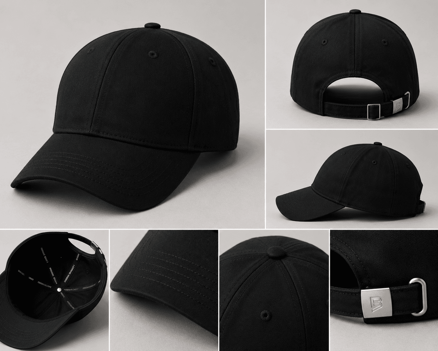 Black Baseball Cap