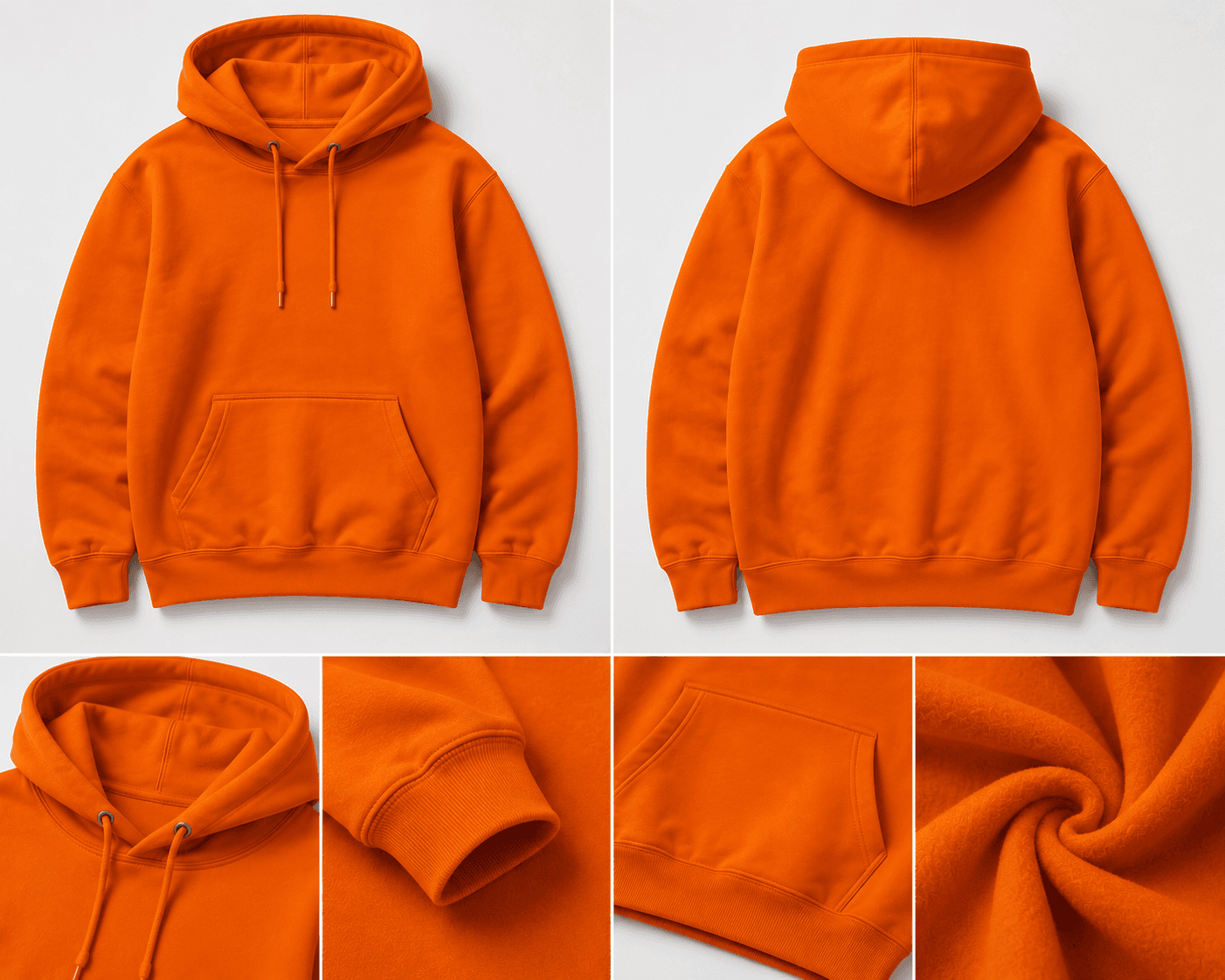 Premium Hoodie – Orange